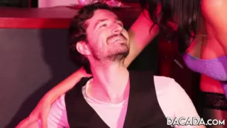 Hot Threesome at the Bar