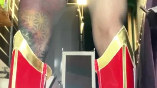 Cute Femboy Stretches Ass to Take Huge Dildo!