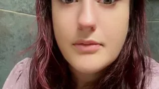 BBW Eye Contact Toilet Farts and Log Plops Intimate POV with Bella Blast