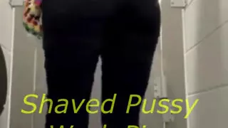 Shaved Pussy Work Pee