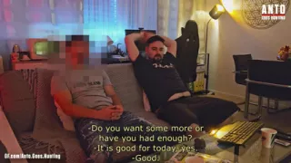 Big Dick Straight Turkish Buddy Get's more comfortable and curious and joins mutual jerk-off and blowjob