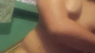 Stocky Bear Stroke his Sex doll