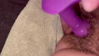 Hairy Pussy Squirting POV