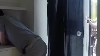 2 Amateur Boys Messing Around in the Kitchen and Pissing on Each Other
