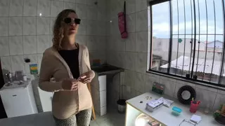 The little blind girl didn't expect the gynecologist to ejaculate in her ass.