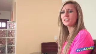 Skinny blonde fucks at casting to get into the porn industry