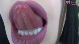 Jerk it to my purple lips