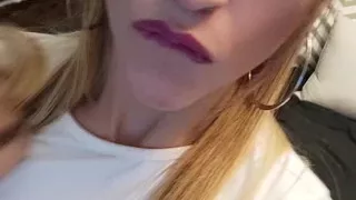 Touching Me and Listening to Music! Give the Like if You Want More Videos Like That