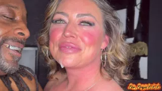 Qos Tiffy Meets Her Porn Crush, Swallows the Huge Load She's Been Dreaming About