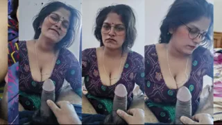 Cute indian girl sharing bed with is neighbour