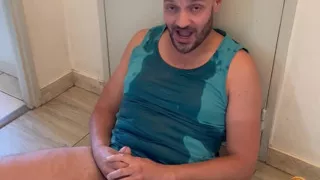 Piss on my face and my t-shirt