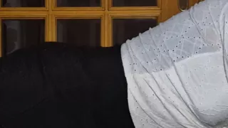 Cute femboy Xunami try to turn you on in her sweet black skirt