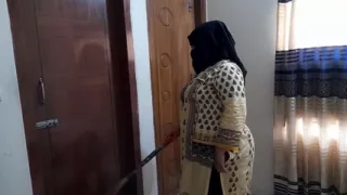 Indian Maid Fucked by Boss While Sweeping Office - Big Ass Creampie