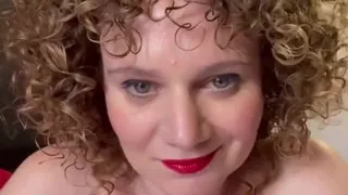 Busty Merce Punishes Herself by Whipping Her Breasts Hard