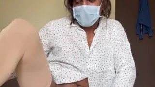 Shemale masturbation