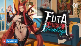 Futa Fucks Femboys Gameplay Part 1 - Leia Meets the Alien Symbiote Onyx