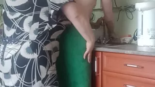 She jerked off my cock and helped me cum 3