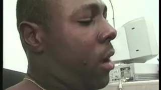 Slut gets cumshot on her boobs and gives bj before getting fucked