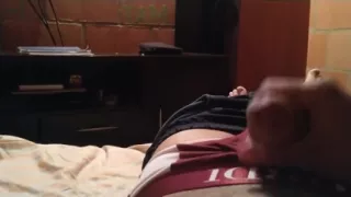Colombian Masturbates in His Room - Very Hot