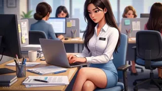 I squirt at the office today and I make my coworkers jerking off!