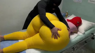 Big Ass Mother in Law Begs for a Massage and Gets So Wet