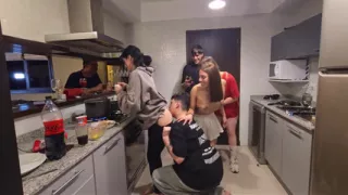Two Friends Share a Big Cock, Threesome in the South! Knock Knock Stream
