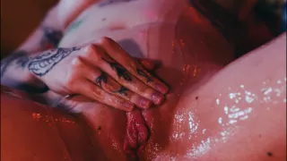 Cinematic 6K Masturbation, ASMR Orgasm, Plugged & Dripping Wet