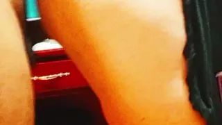 Cleaning granny squirts when I fuck her as a doggy