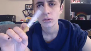 Dyke blows smoke in your face