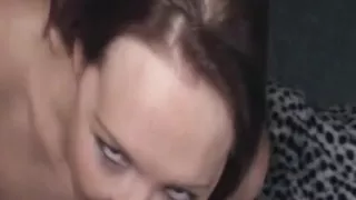 Mature MILF Sucks Thick Cock Deep and Sloppy