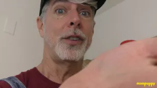 ManPuppy Richard Lennox Squashes Small Squatter in Huge Mishap