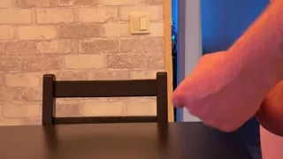 Huge cumshot in hand and some cumplay