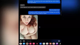 Step-sister Accidentally Sexts Step-brother