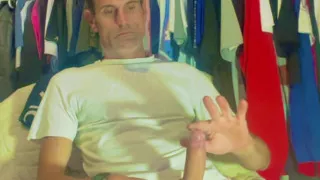 Mike stroking