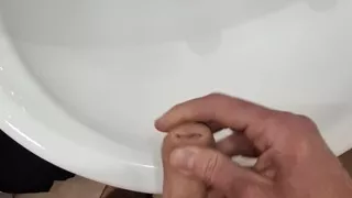 in the bathroom I almost got caught by roommate