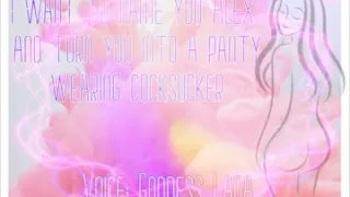 AUDIO ONLY - I want to name you Alex and turn you into a cocksucker
