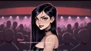 My New Girlfriend Taboo Hentai Game Ep.42 My Topless GF Tease the Bar Crowd!