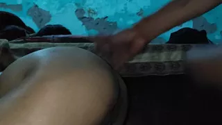 Haryana bhabhi fucked by dever at night and take big black cock in shaved pussy