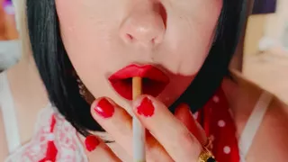 Smoking Instructions From Your Smoking Queen, Tina Snua. Smoke With Me - Dangles Drifting Snap Inhales