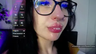 Real flirting, real tension. girl gets off live, JOI, strong legs!