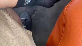 Walking Through The Castle Of Cartagena And I Take Off My Shoes To Rest So That You Can Worship My Feet In Public Bitch