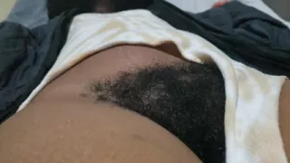 Hairy Star Shows off Her Natural Pussy in a Bold and Intimate Sensual Presence