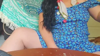 How beautiful my stepsister is when she cooks