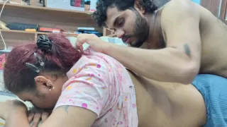 Hip kiss with hot romance