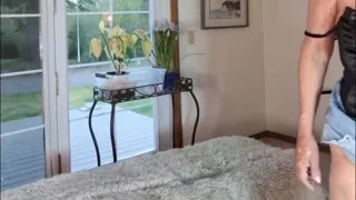Hairy Pussy Granny Dancing Striptease