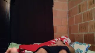 Latino Masturbating in the Room