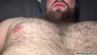 Lick Stepdaddy's NIPPLES While He Jerks Off - BOTTOM POV Roleplay - Wolfgang White Solo Masturbation