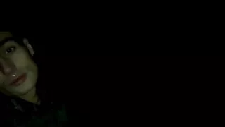 Night Outdoor Walking with Face Covered by Cum and Cum Tasting (full Vid)