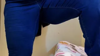 PAWG Shy Teen Employee Masturbat in Office When Boss Is Next Desk