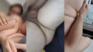 Frustrated Wife Gets Double Creampied by Husband's Best Friend